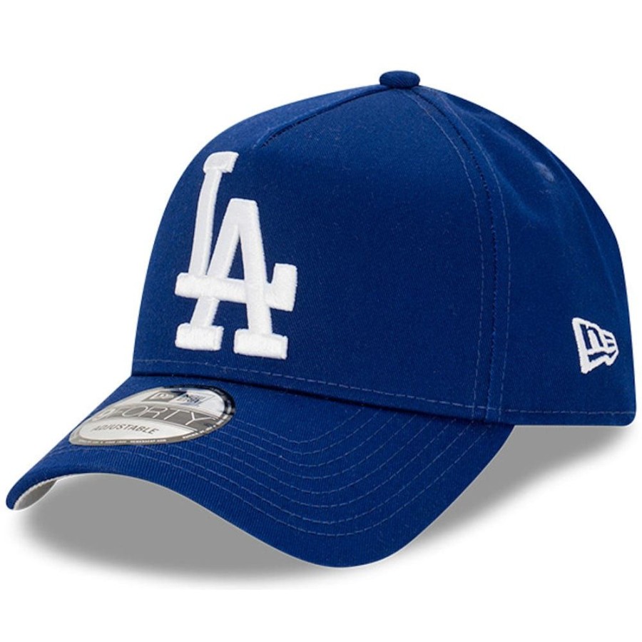 Men New Era Mlb Hats | New Era 9Forty A-Frame Snapback Oversize Logo Los Angeles Dodgers - Royal Blue