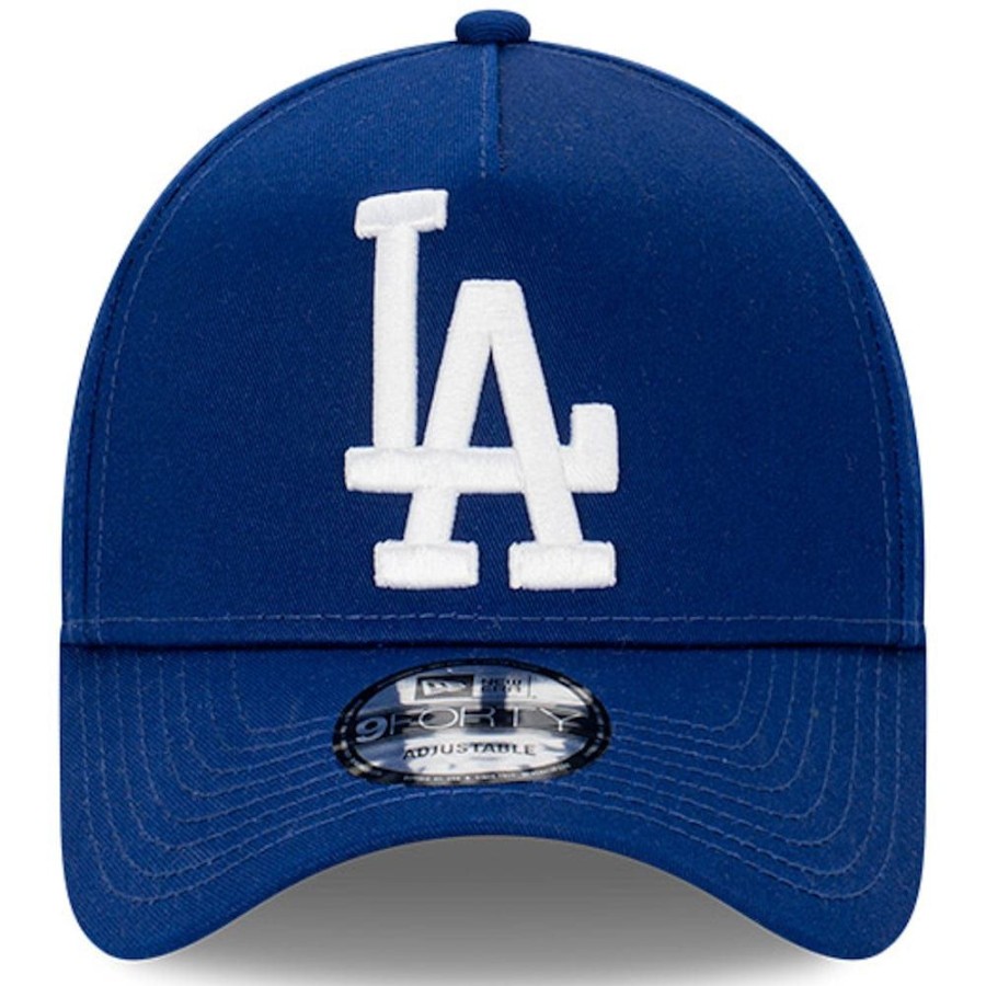 Men New Era Mlb Hats | New Era 9Forty A-Frame Snapback Oversize Logo Los Angeles Dodgers - Royal Blue