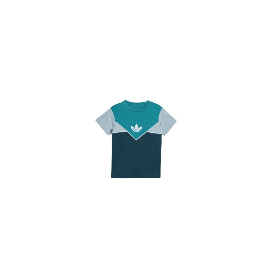 Kids Adidas Kids | Adidas Infants Short Tee Set - Arctic Night