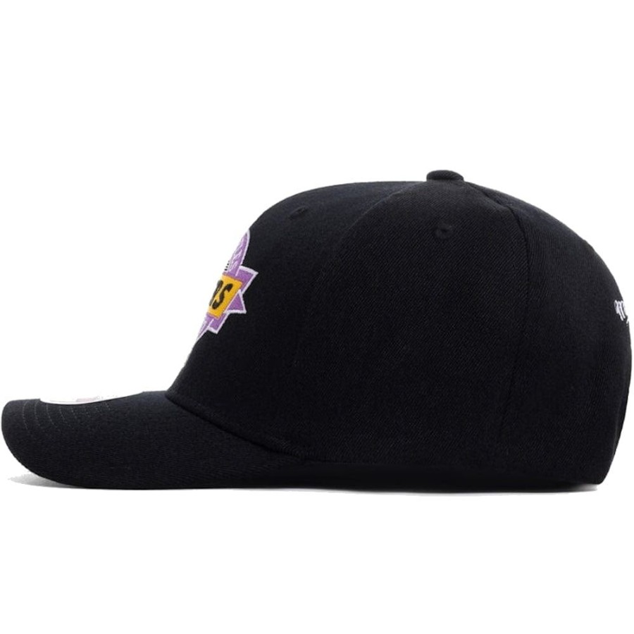 Men Mitchell u0026 Ness Snapback | Mitchell & Ness Point Guard Classic Red Snapback Los Angeles Lakers - Black