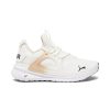 Women Puma Puma | Puma Womens Softride Enzo Evo Molten Metal - White / Gold