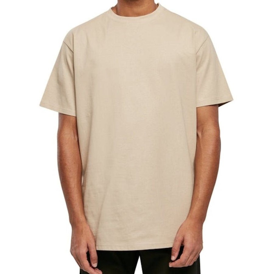 Men Urban Classics Tees | Urban Classics Heavy Weight Oversized Tee - Sand