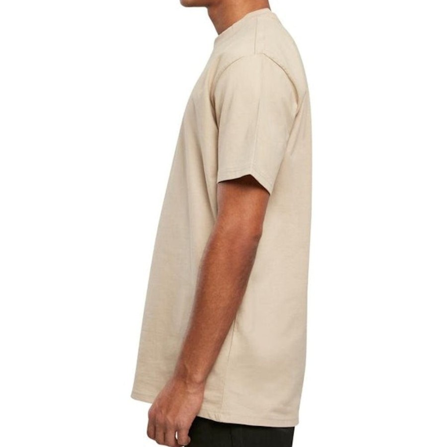 Men Urban Classics Tees | Urban Classics Heavy Weight Oversized Tee - Sand