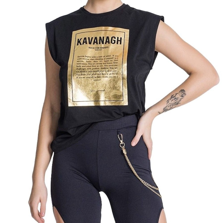 Women Gianni Kavanagh Tops | Gianni Kavanagh Womens Sunlight Top - Black