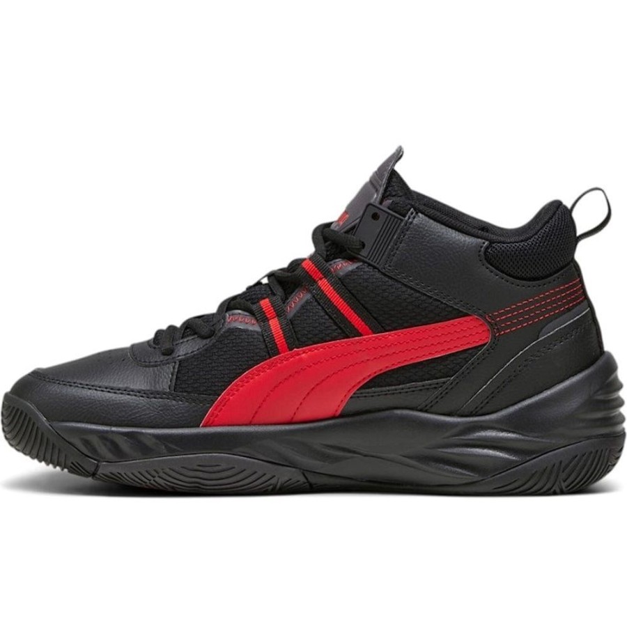 Men Puma Puma | Puma Rebound Future Nextgen - Black / For All Time Red / Dark Coal