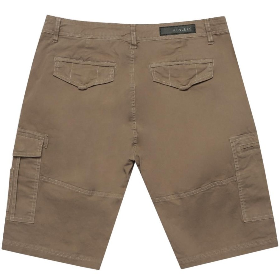 Men Henleys Shorts | Henleys Leon Short - Desert Sand