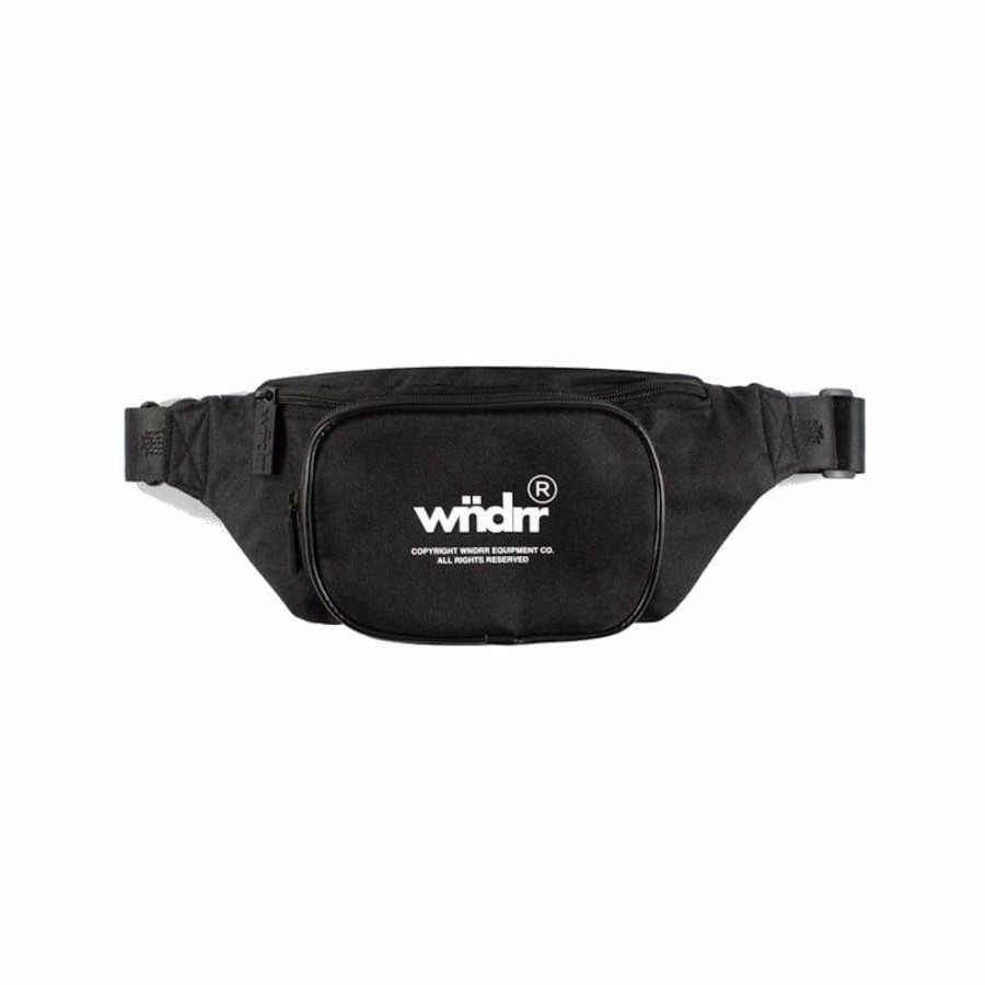 Kids WNDRR School Bags | Wndrr Offcut Bum Bag - Black