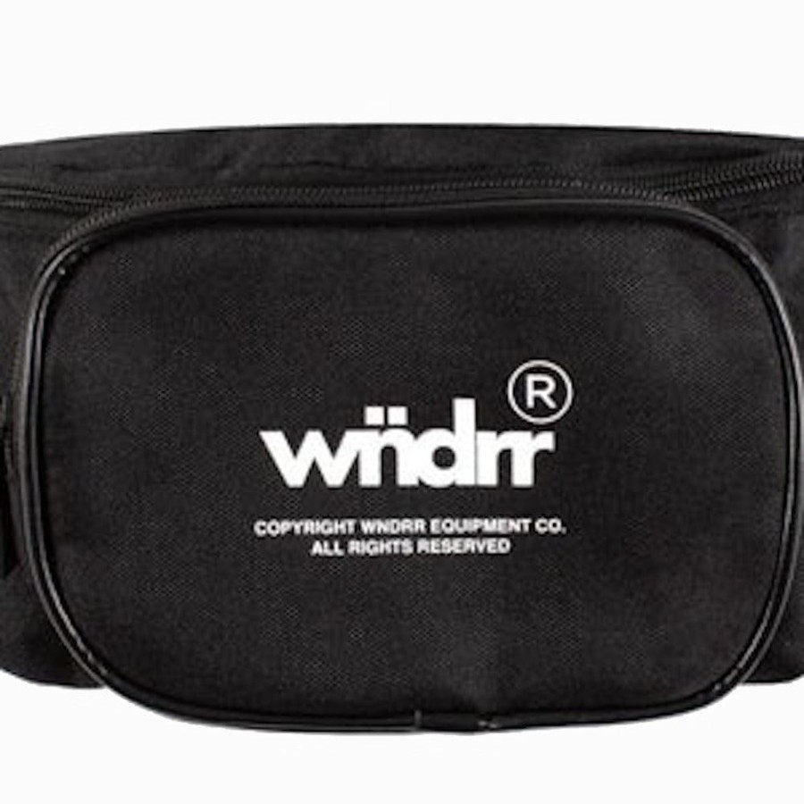 Kids WNDRR School Bags | Wndrr Offcut Bum Bag - Black