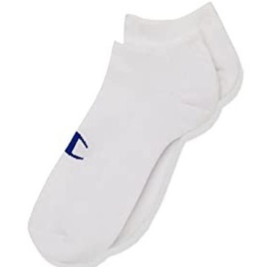 Men Champion Socks | Champion Childrens Sps C Low Cut Socks 3 Pack - White