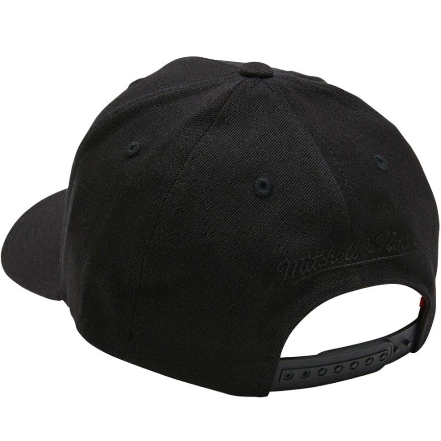 Men Mitchell u0026 Ness Snapback | Mitchell & Ness Wide Receiver Classic Redline Stretch Snapback Las Vegas Raiders - Black