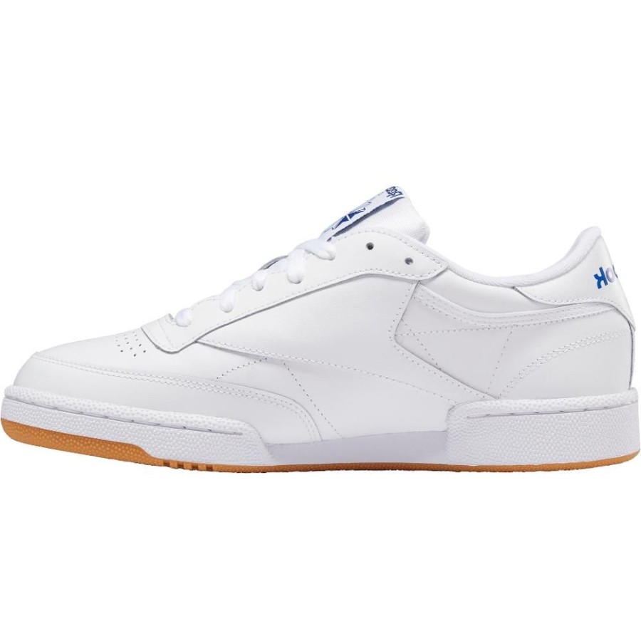 Men Reebok Reebok | Reebok Club C 85 - White / Royal / Gum