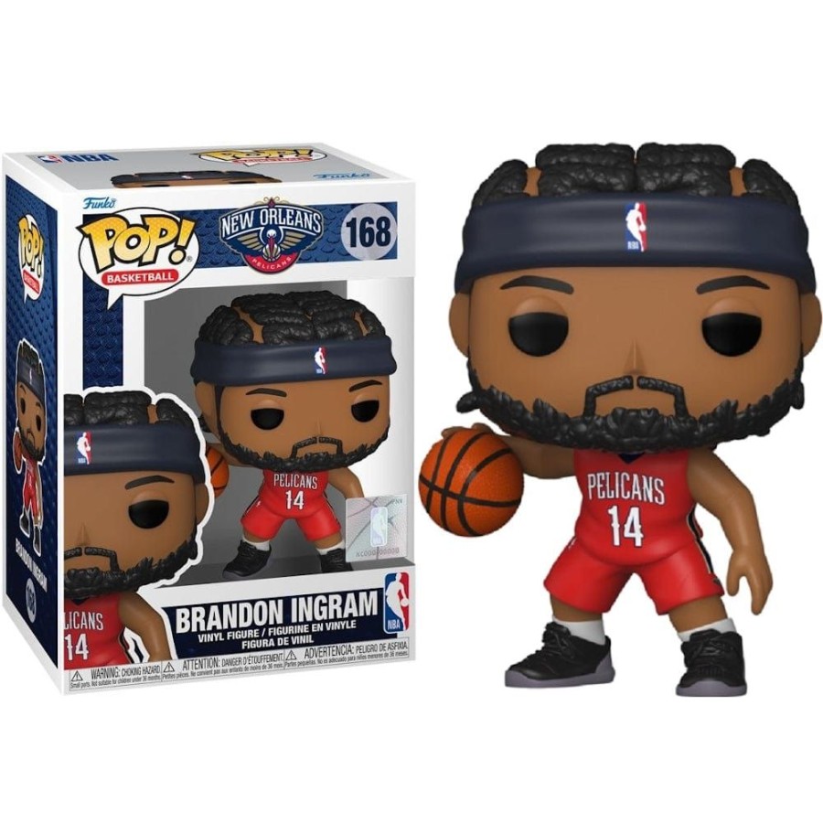 Men Funko Pop! Vinyl | Funko Nba Pelicans Brandon Ingram Pop! Vinyl #168