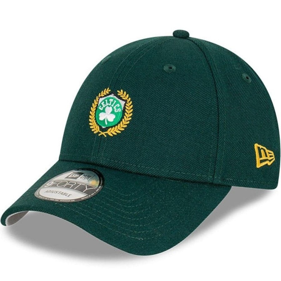 Men New Era Nba Hats | New Era 9Forty Laurel Strapback Boston Celtics - Dark Green