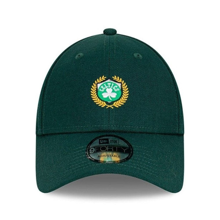 Men New Era Nba Hats | New Era 9Forty Laurel Strapback Boston Celtics - Dark Green