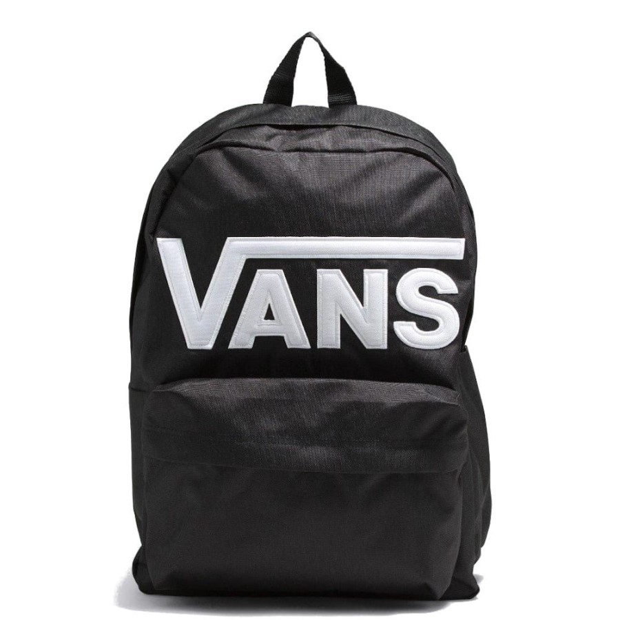 Men Vans Bags | Vans Old Skool Drop V Backpack - Black / White