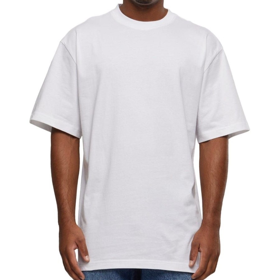 Men Urban Classics Tees | Urban Classics Tall Tee - White