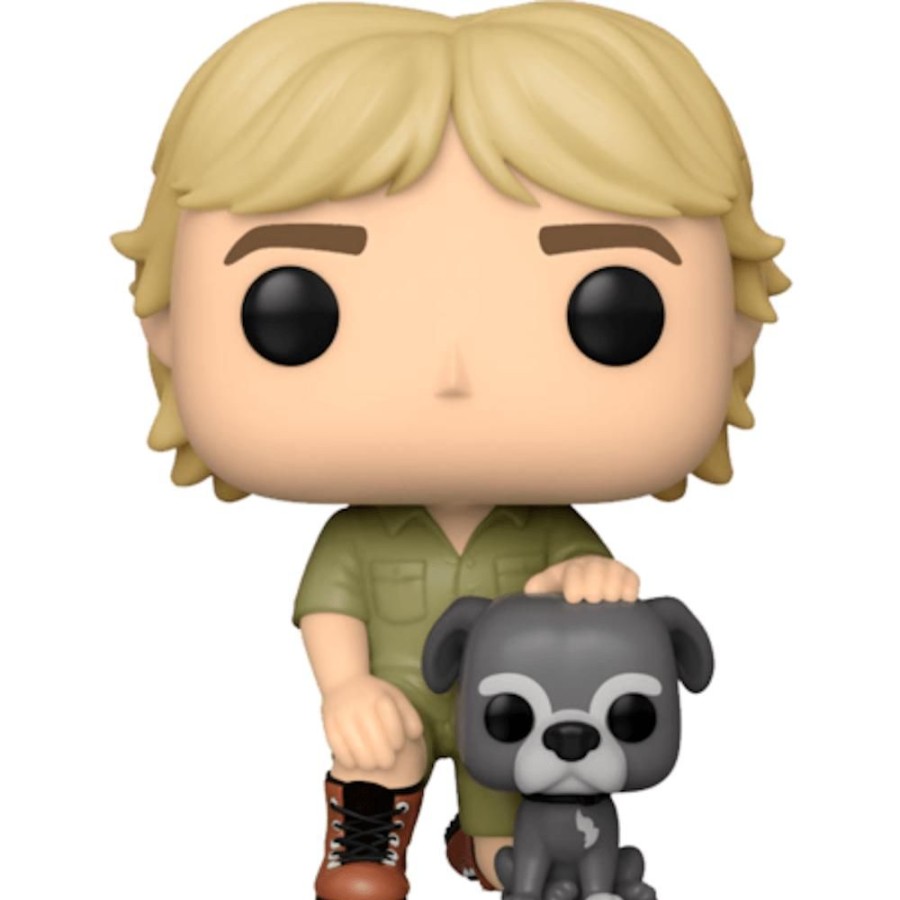 Men Funko Pop! Vinyl | Funko Crocodile Hunter Steve Irwin W/ Sui Pop! Vinyl #1105