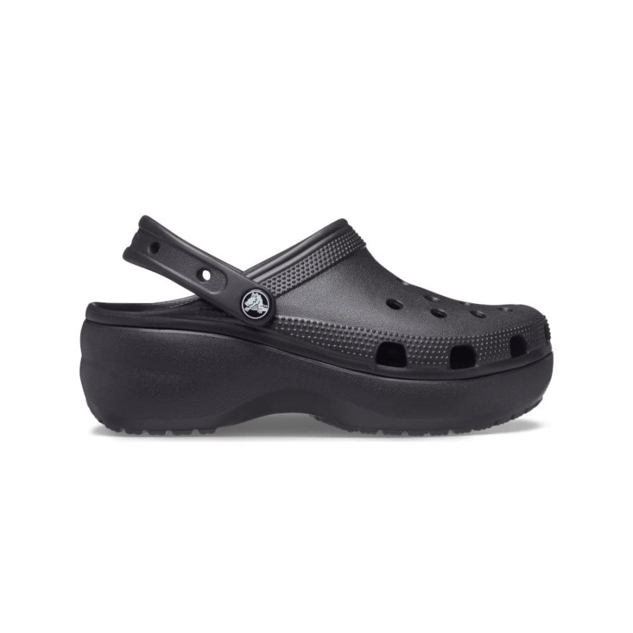 Men Crocs Crocs | Crocs Womens Classic Platform Clog - Black