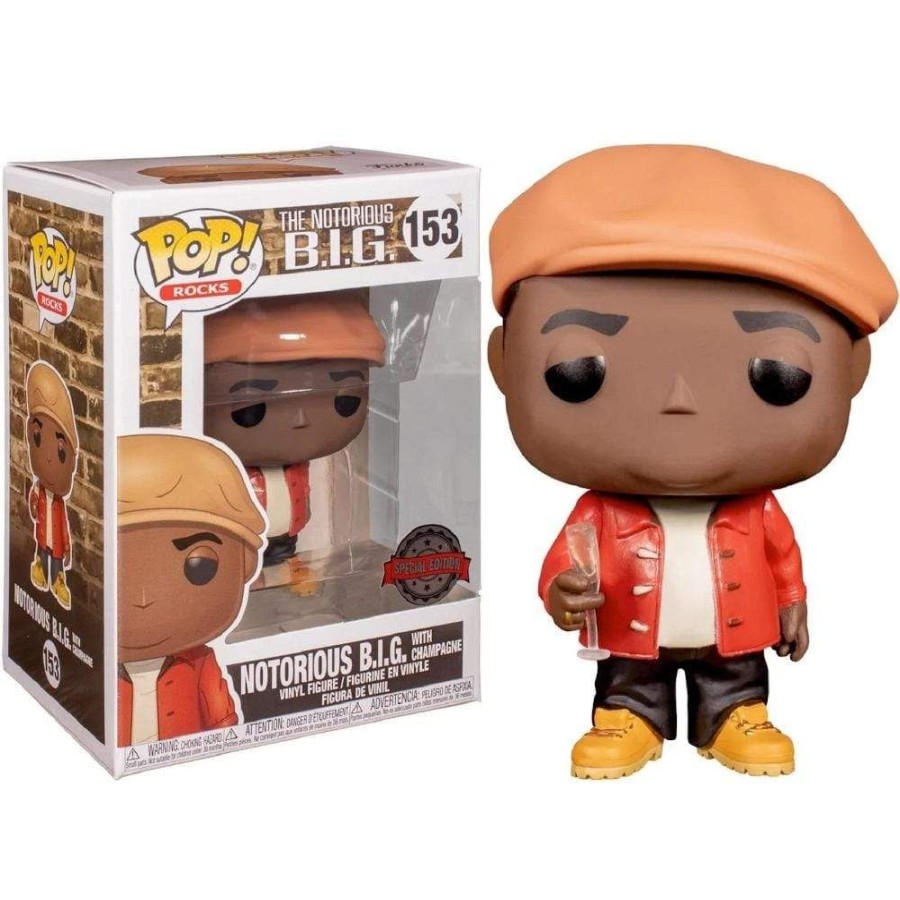 Men Funko Pop! Vinyl | Funko Notorious Big Big Poppa Pop! Vinyl #153