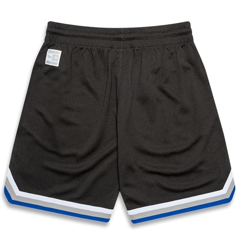 Men New Era Shorts | New Era Cali Mesh Shorts Los Angeles Dodgers - Black