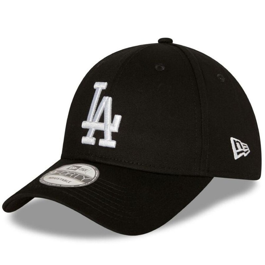 Men New Era Strapback | New Era 9Forty Strapback Los Angeles Dodgers - Black / White