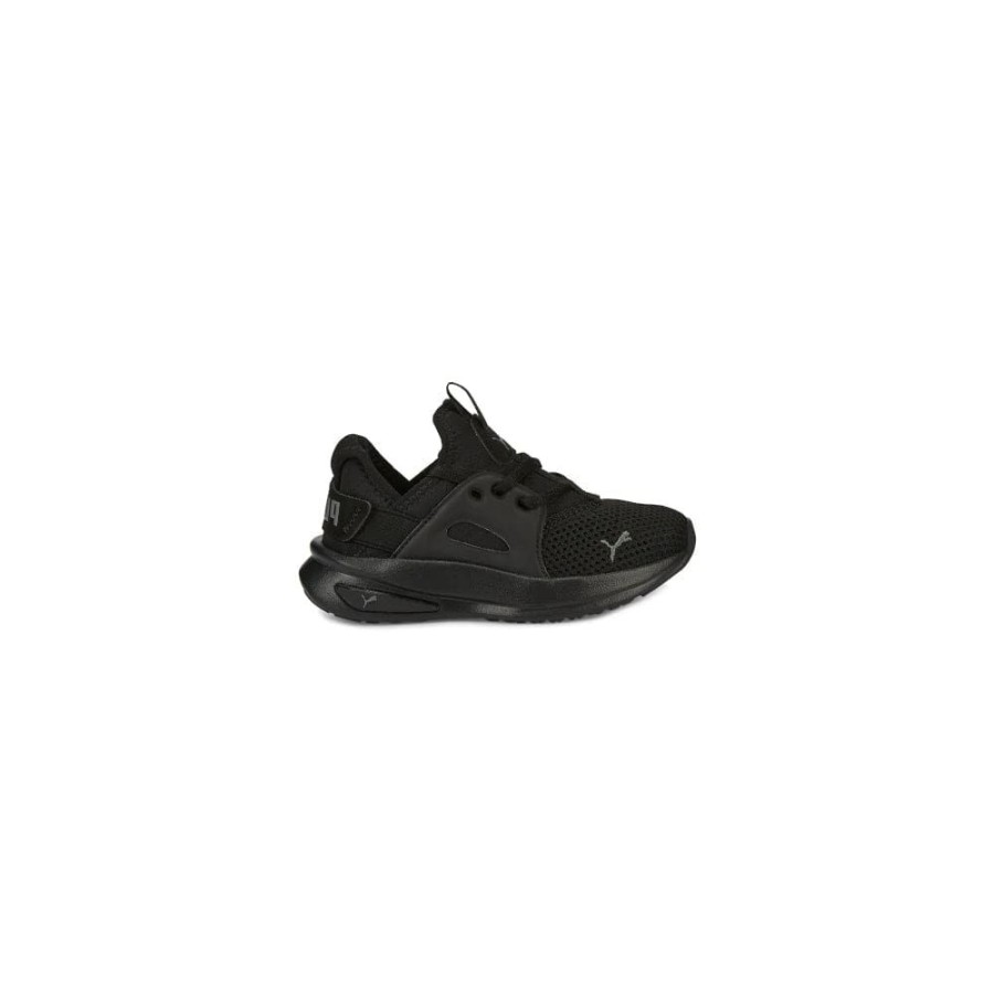 Kids Puma Kids | Puma Childrens Soft Enzo Evo - Black / Castlerock