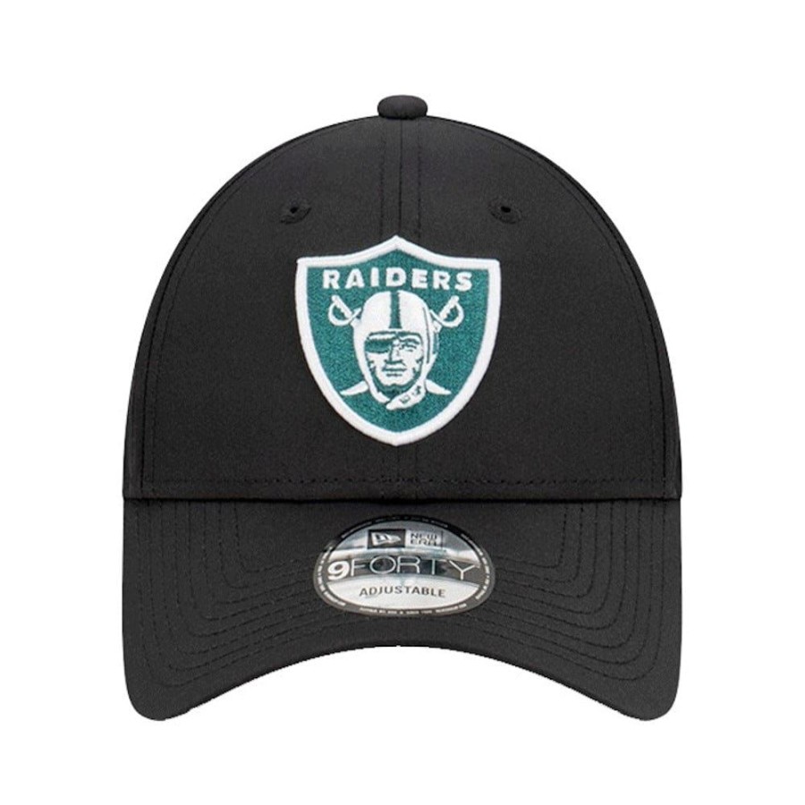 Men New Era Strapback | New Era 9Forty Prolite Strapback Las Vegas Raiders - Black / Pine