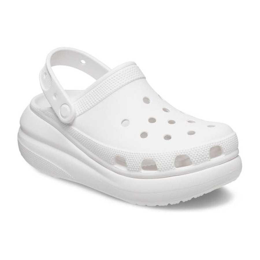 Men Crocs Crocs | Crocs Classic Crush Clog - White