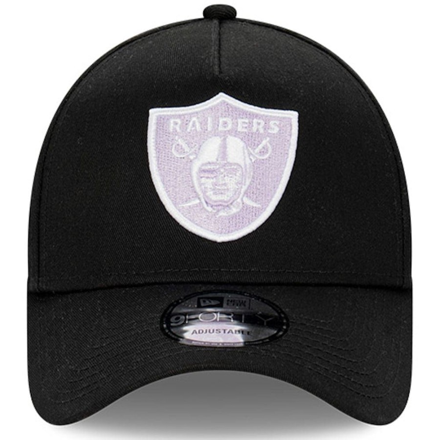 Men New Era Nfl Hats | New Era 9Forty A-Frame Snapback Las Vegas Raiders - Black / Lilac