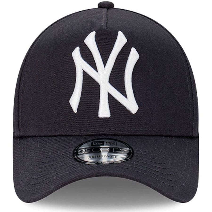 Men New Era Mlb Hats | New Era 9Forty A-Frame Snapback Oversize Logo New York Yankees - Navy