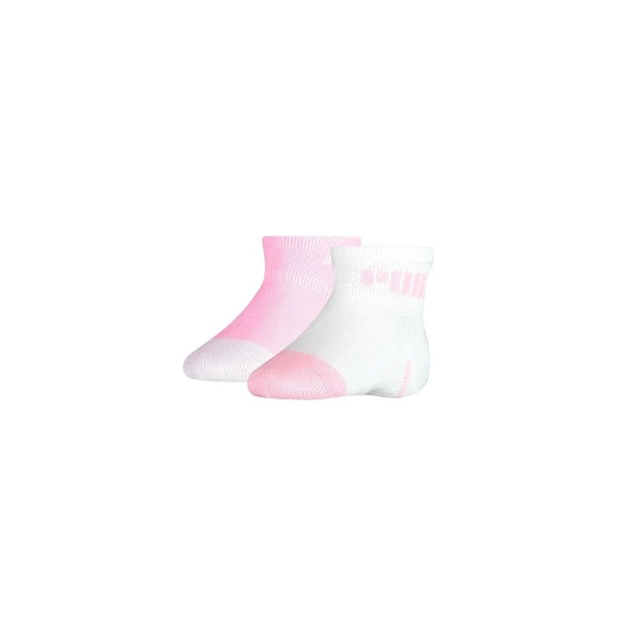 Men Puma Socks | Puma Infants Baby Mini Cats Lifestyle Sock 2 Pack - Pink Lady