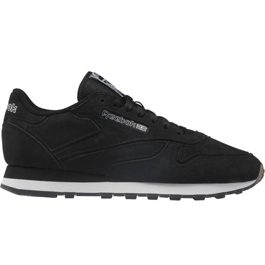 Men Reebok Reebok | Reebok Classic Leather Suede - Black / White