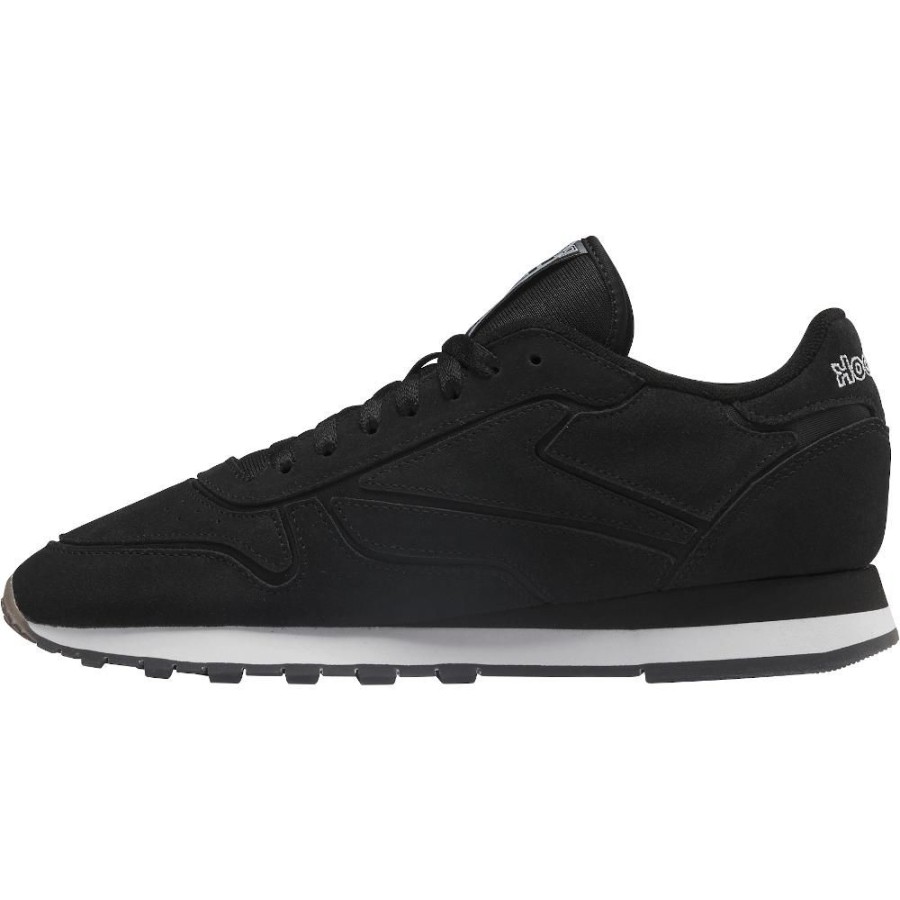 Men Reebok Reebok | Reebok Classic Leather Suede - Black / White