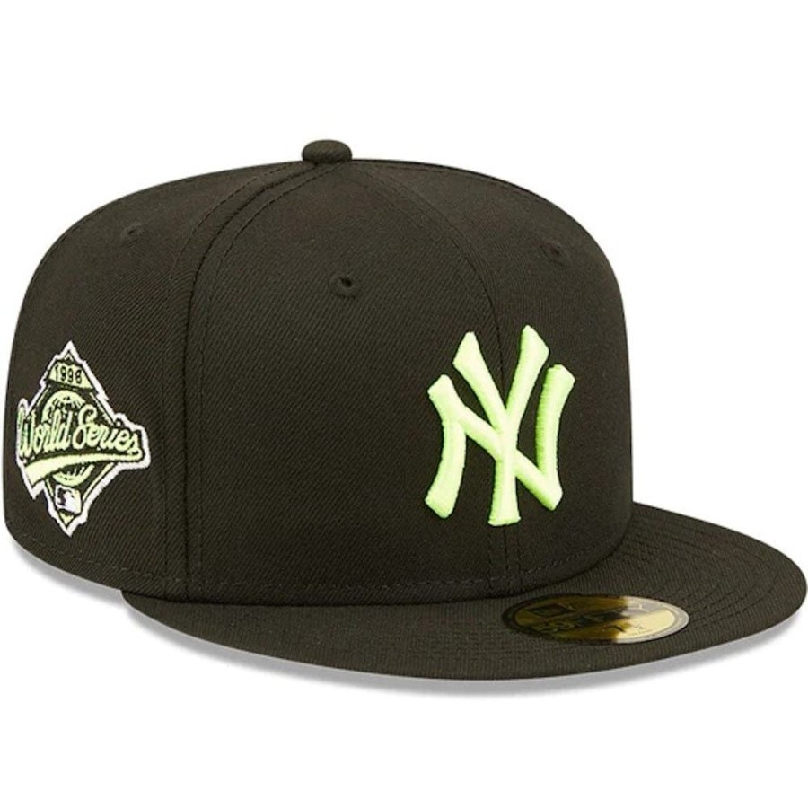 Men New Era Fitted | New Era 59Fifty Summer Pop Fitted Cap New York Yankees - Black