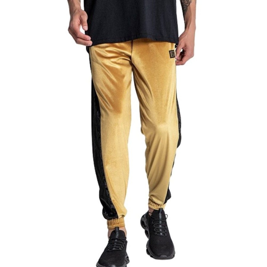 Men Gianni Kavanagh Pants & Jeans | Gianni Kavanagh Illinois Joggers - Gold