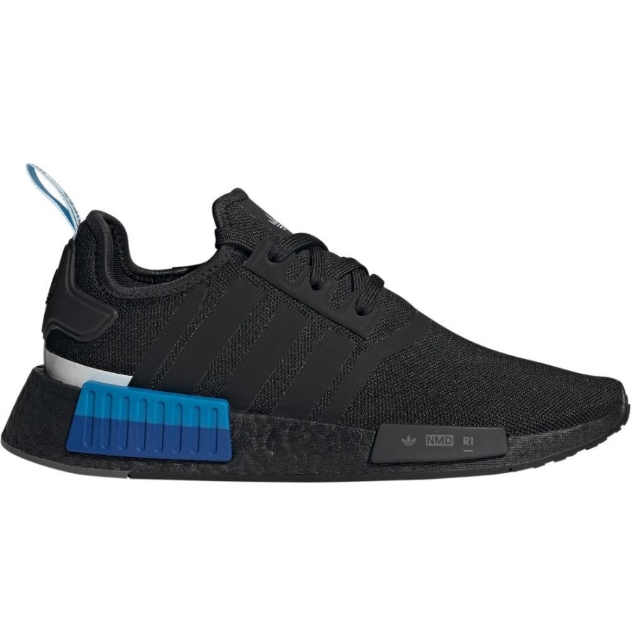 Men Adidas Adidas | Adidas Nmd_R1 - Black / Royal Blue