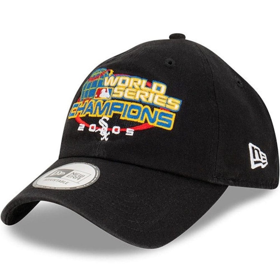 Men New Era Mlb Hats | New Era Mlb Champs Casual Classics Strapback Chicago White Sox - Black