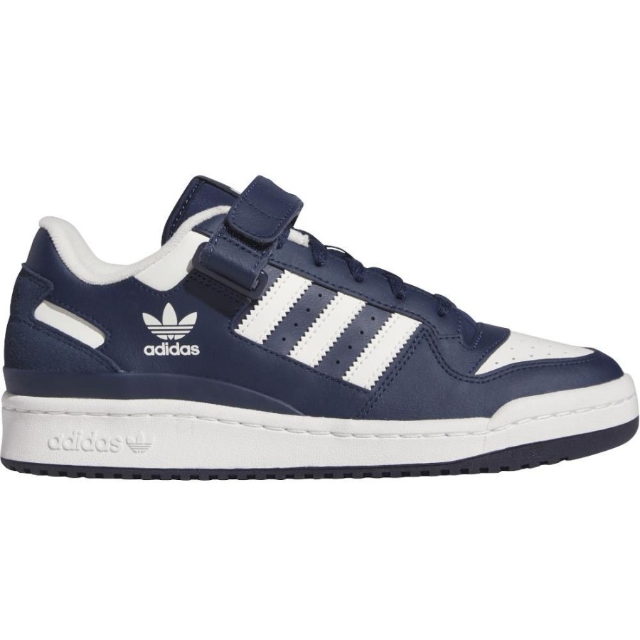 Men Adidas Adidas | Adidas Forum Low - Night Indigo / White