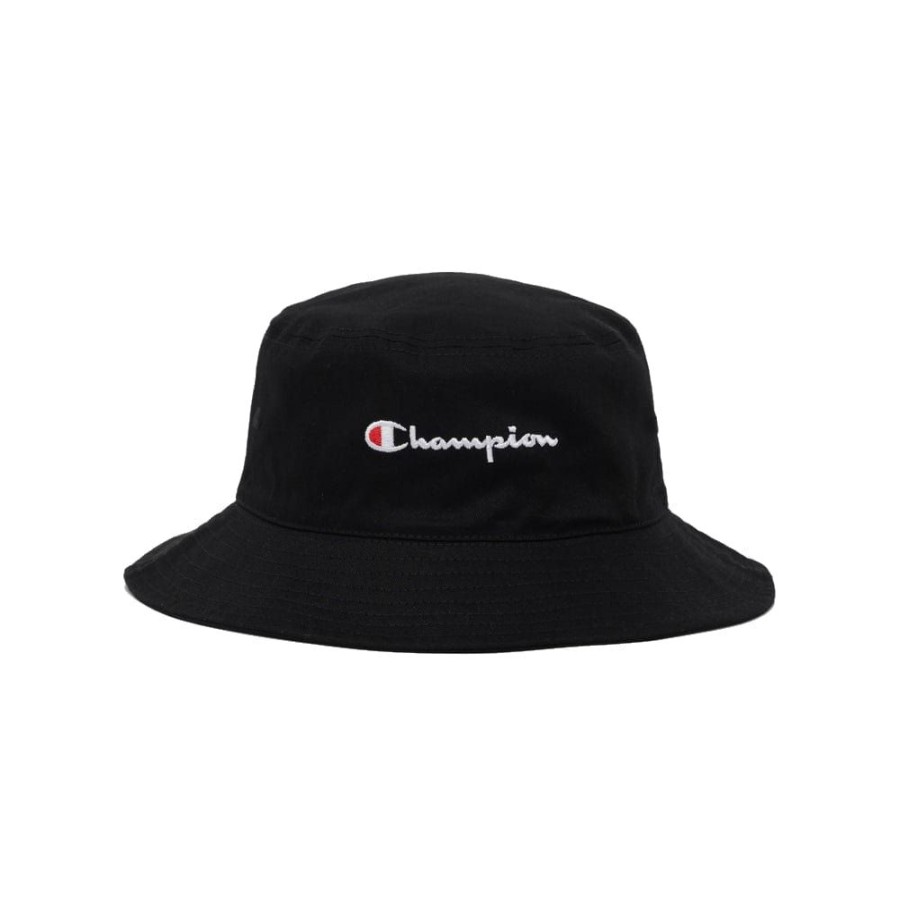 Kids Champion Headwear | Champion Youth Sps Bucket Hat - Black