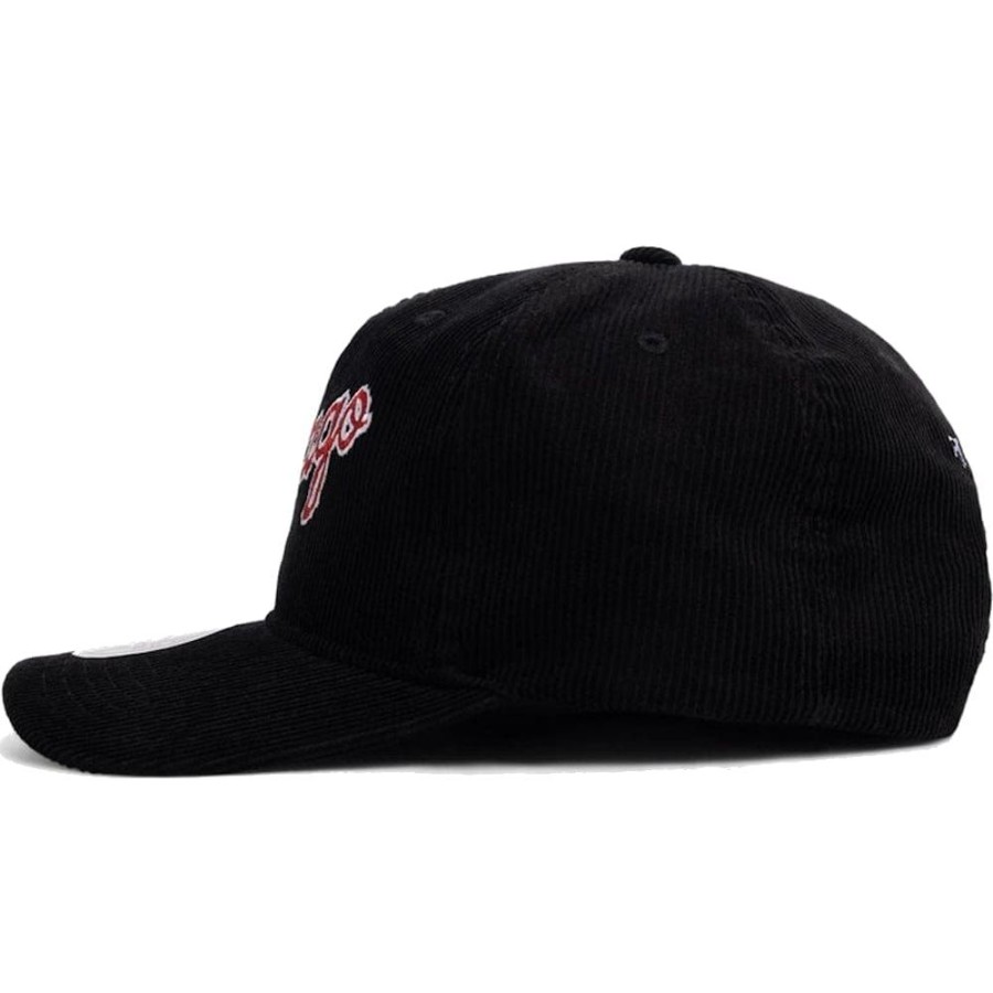 Men Mitchell u0026 Ness Snapback | Mitchell & Ness Vintage Wordmark Origin Snapback Chicago Bulls - Black