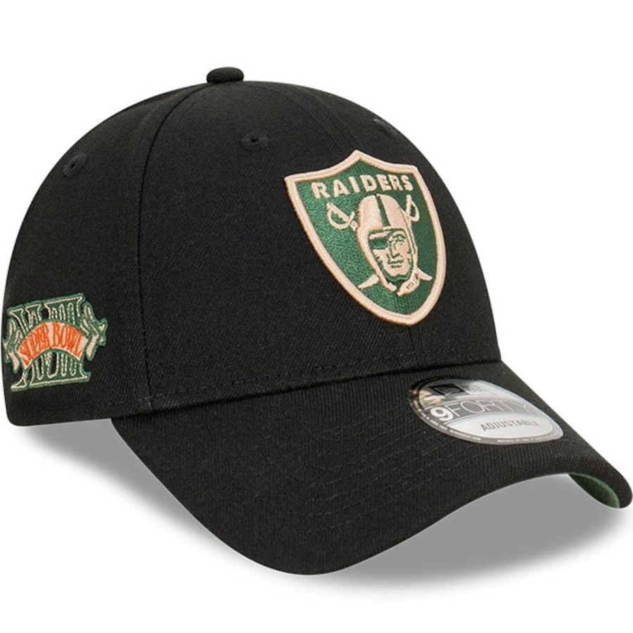 Men New Era Snapback | New Era 9Forty Snapback Las Vegas Raiders - Black / Cilantro Green