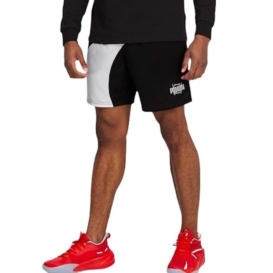 Men Puma Shorts | Puma Flare Short - Black