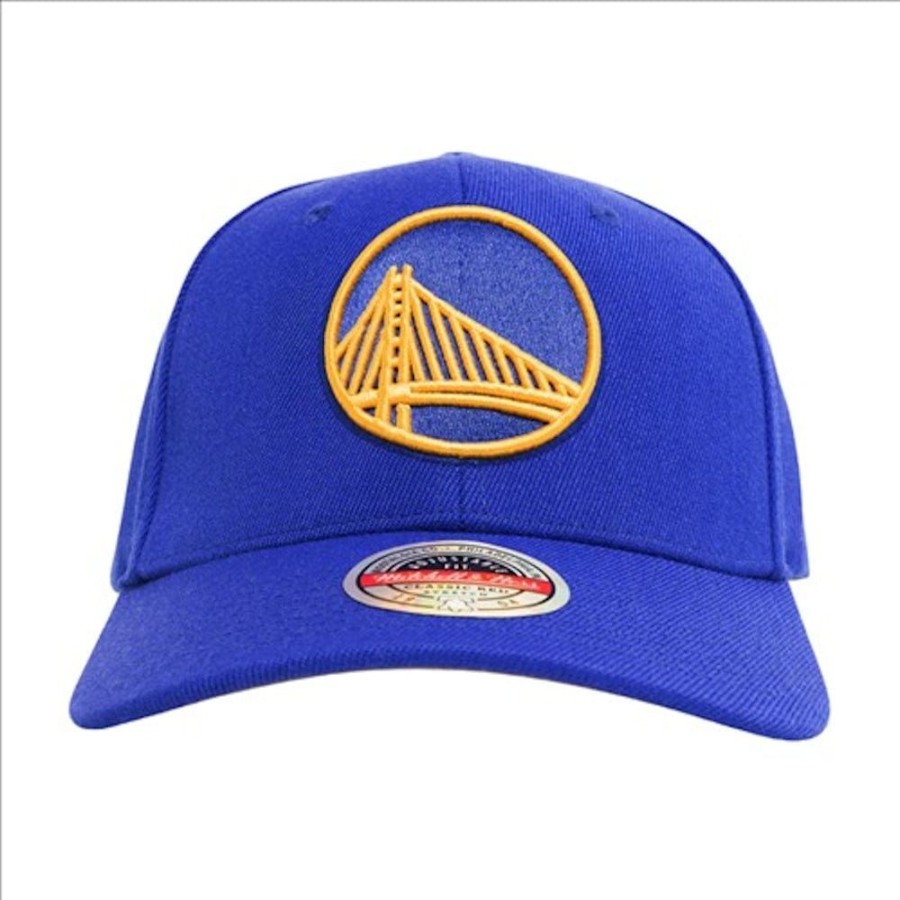 Men Mitchell u0026 Ness Snapback | Mitchell & Ness Team Ground 2.0 Stretch Snapback Golden State Warriors - Royal Blue