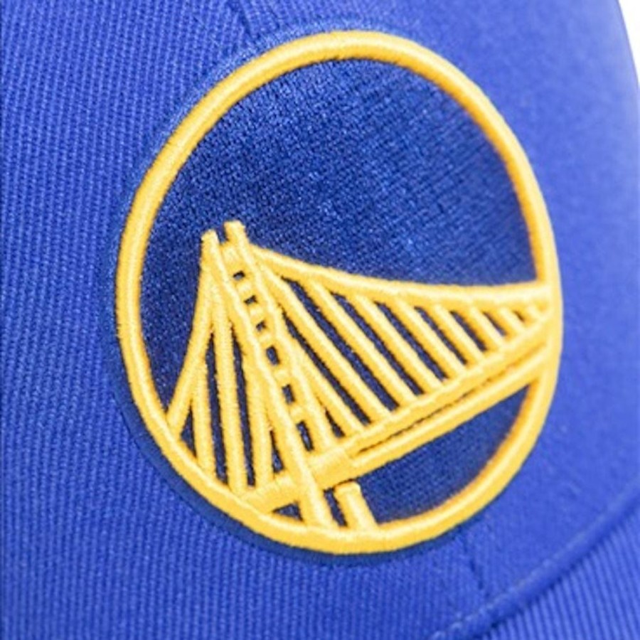 Men Mitchell u0026 Ness Snapback | Mitchell & Ness Team Ground 2.0 Stretch Snapback Golden State Warriors - Royal Blue