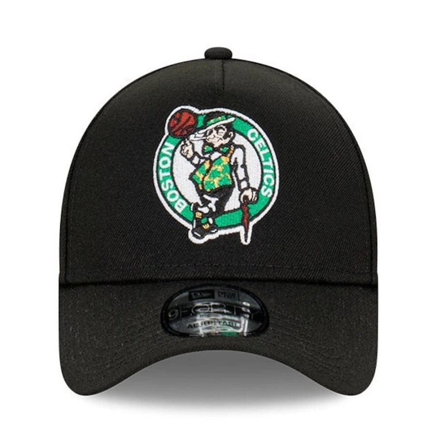 Men New Era Nba Hats | New Era 9Forty A-Frame Nba Champs Snapback Boston Celtics - Black