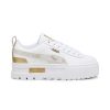 Women Puma Puma | Puma Womens Mayze Glam - White / Sand Dune