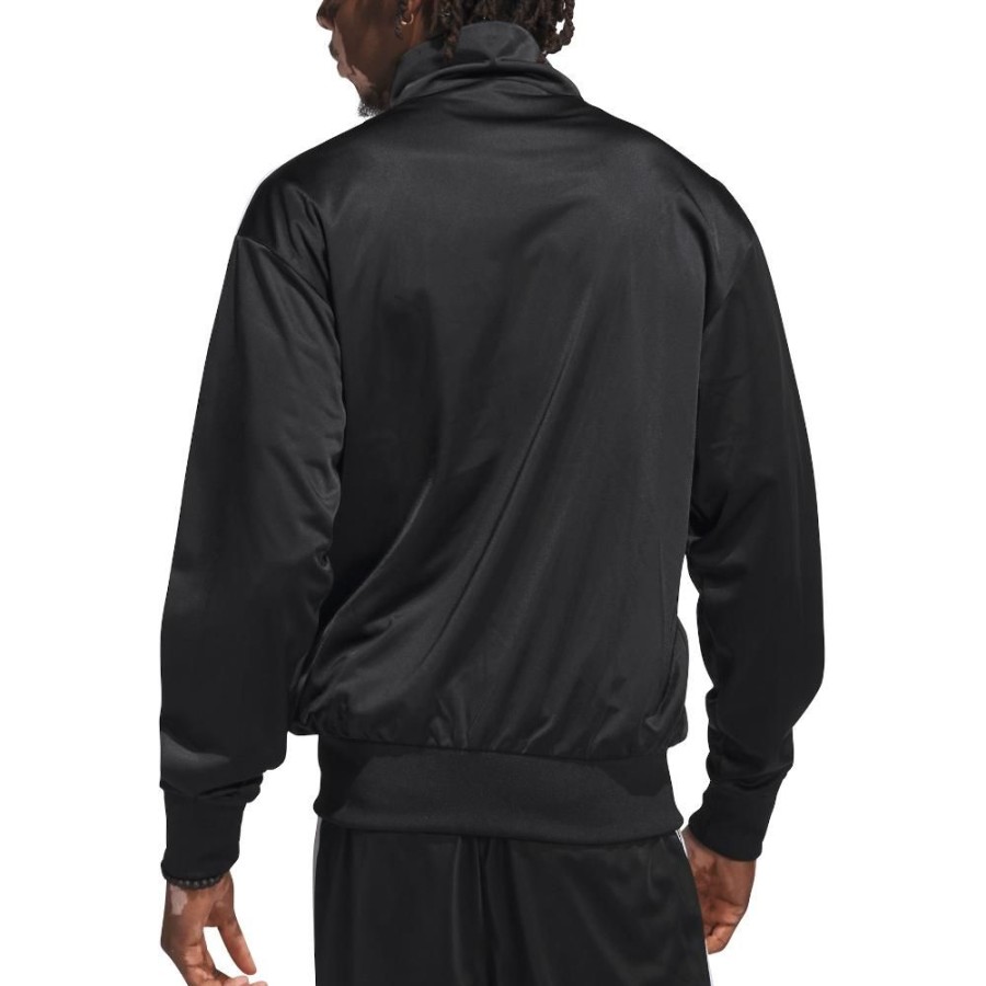 Men Adidas Jackets | Adidas Firebird Track Top - Black / White