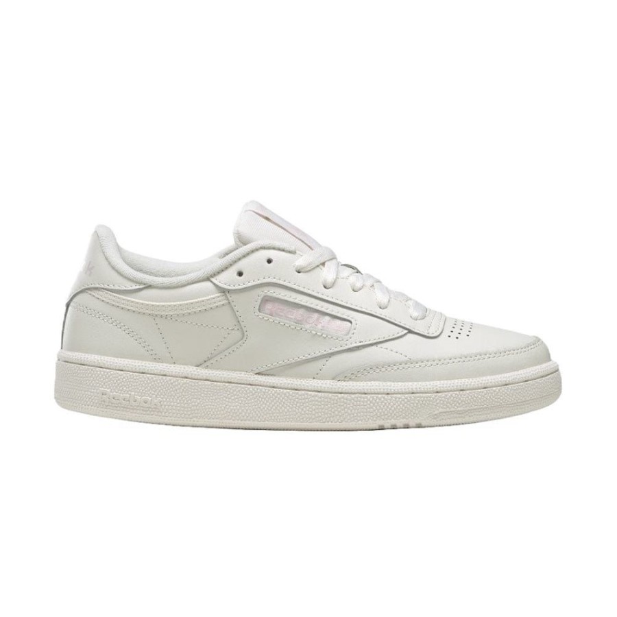 Women Reebok Reebok | Reebok Womens Club C 85 - Chalk / Porcelain Pink