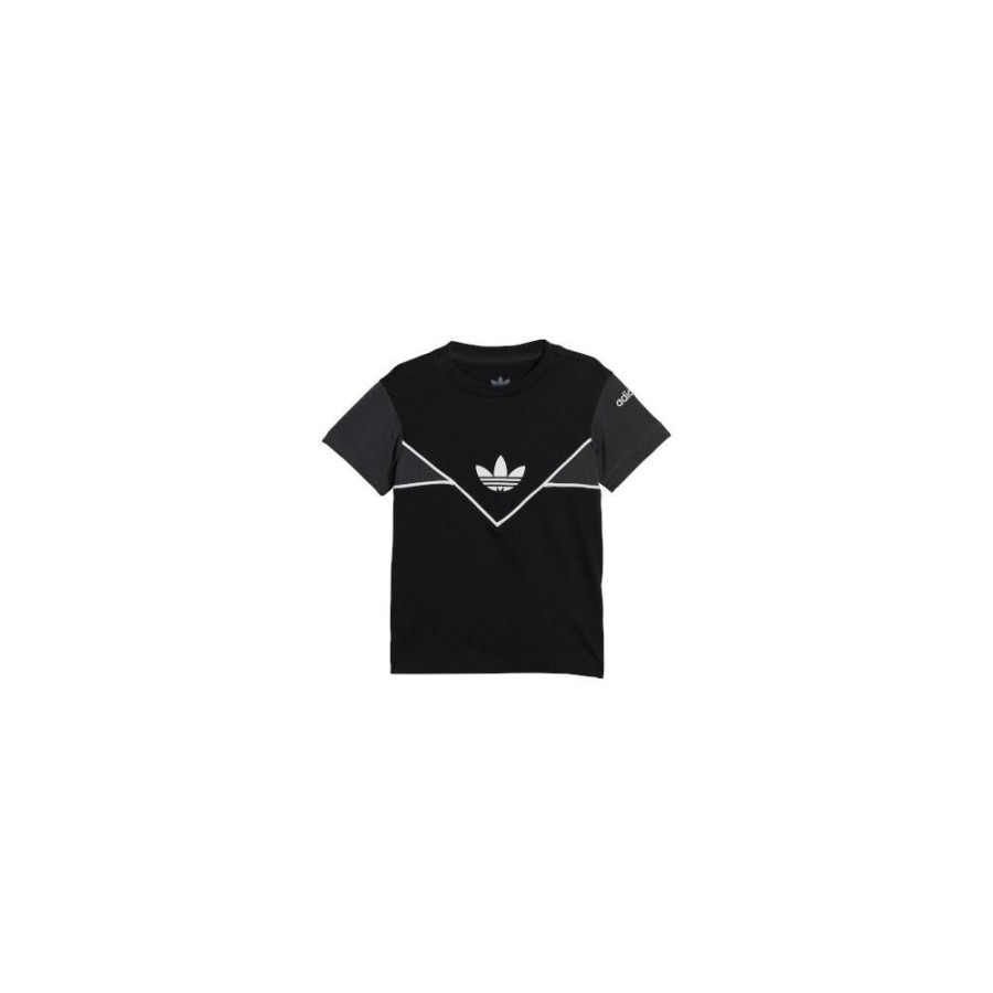 Kids Adidas Kids | Adidas Infants Short Tee Set - Black