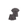 Kids Adidas Kids | Adidas Infants Short Tee Set - Grey